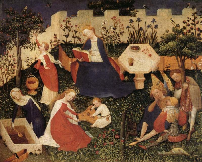 The Little Garden of Paradise, Upper Rhenish Master